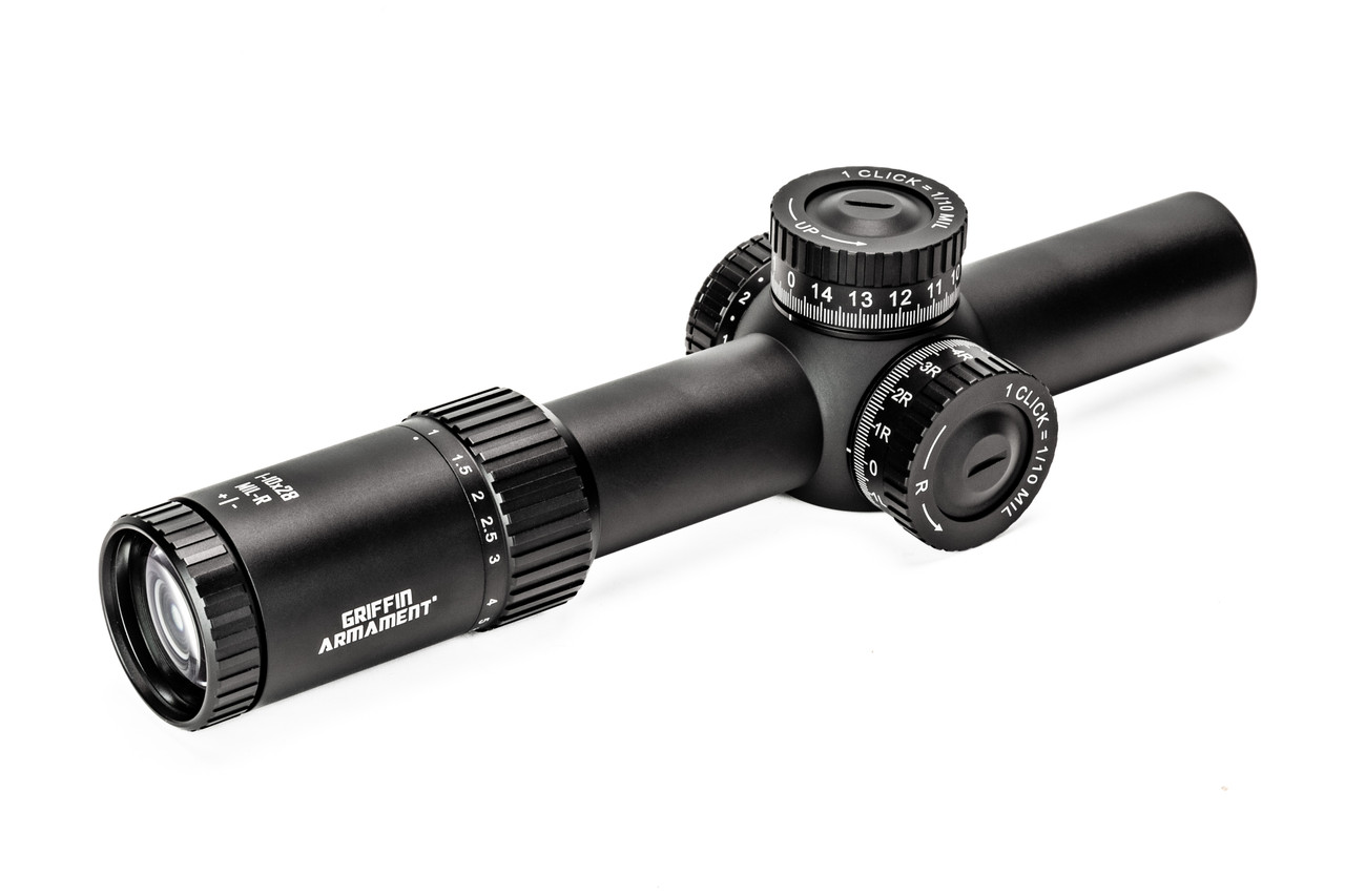Griffin 1-10×28 MIL-R SFP Riflescope - Image 3