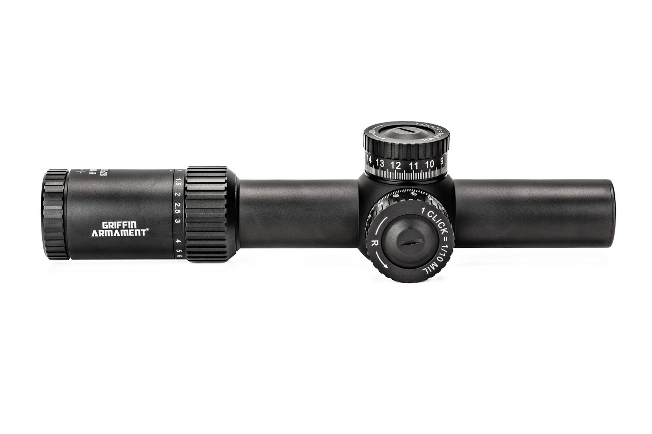 Griffin 1-10×28 MIL-R SFP Riflescope - Image 4