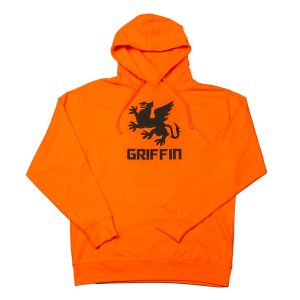 Hooded Griffin Sweatshirt – Blaze Orange