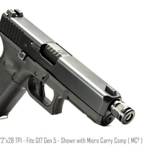 Alternative view of Glock® G17 Gen 5 – Threaded 1/2×28 – With Micro Carry Comp