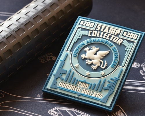 Griffin Armament Stamp Collector Patch - Image 2