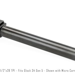 Alternative view of Glock® 34 Gen 5 – Threaded 1/2×28 – With Micro Carry Comp