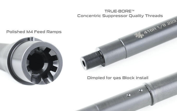 Griffin 16.1″ 416R 223 Wylde HEDP Barrel - Image 2