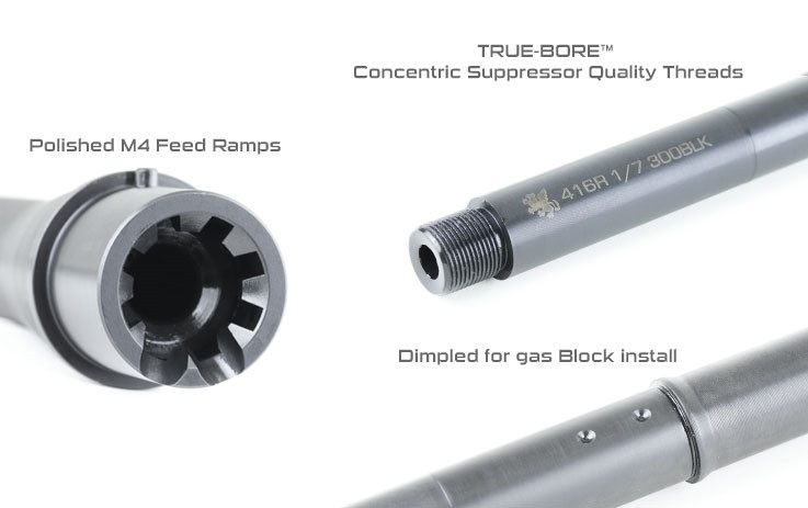Griffin 9.5″ 416R 300BLK HEDP Barrel - Image 2