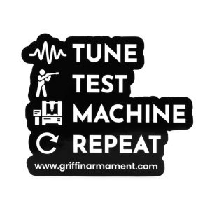 Tune, Test, Machine, Repeat Sticker