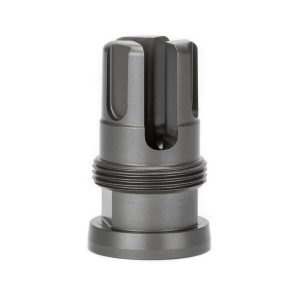 Alternative view of Taper Mount Minimalist Stealth Flash Suppressor (Ti)