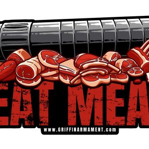 EAT MEAT Sticker