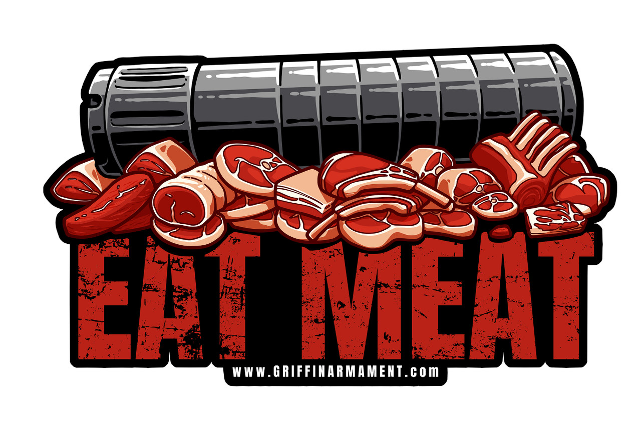 EAT MEAT Sticker