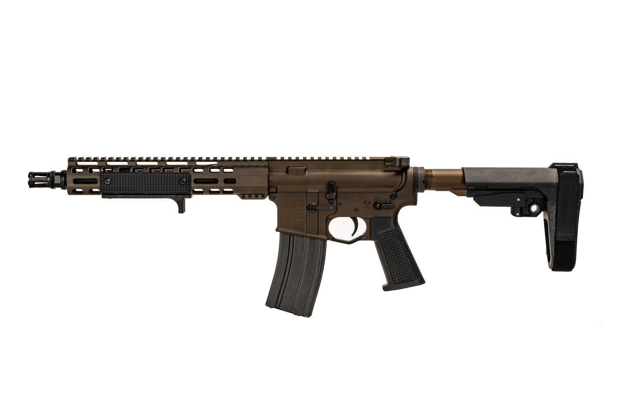 MK1 CQB 11.5″ 223W Pistol (Terra Brown Anodized) - Image 2