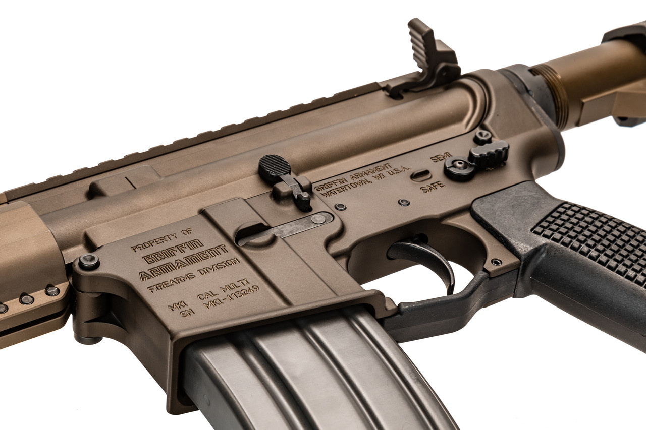MK1 CQB 12.5″ 223W SBR (Terra Brown Anodized) - Image 3