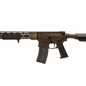 Alternative view of MK2 CQB 12.5″ 223W Pistol (Terra Brown Anodized)