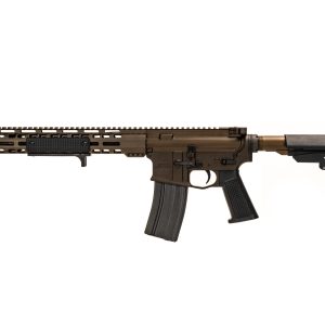 Alternative view of MK2 CQB 13.9″ 223W Pistol (Terra Brown Anodized)