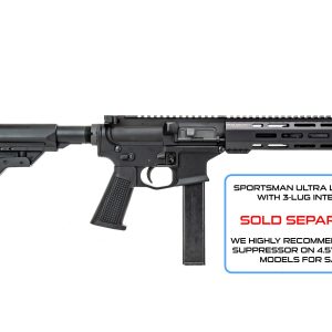 Alternative view of MK2 9mm 4.5″ SBR