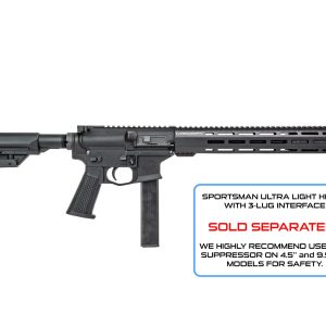 Alternative view of MK2 9mm 9.5″ SBR