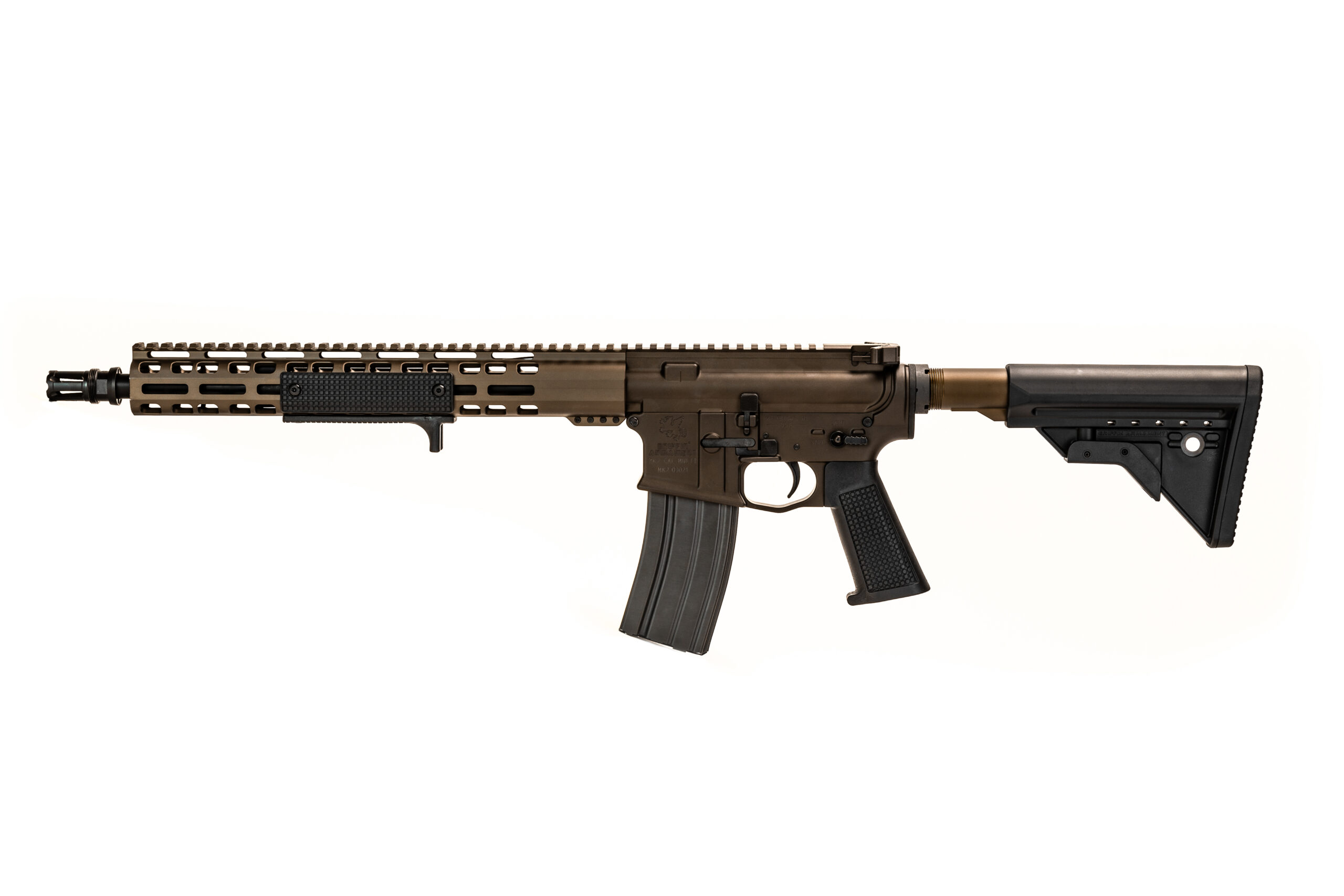 MK2 Patrol 14.5″ 223W Carbine – Pinned to 16″ (Terra Brown Anodized) - Image 2