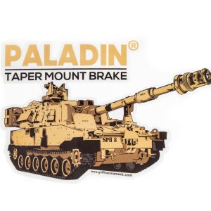Paladin® 2 PORT Muzzle Device Sticker