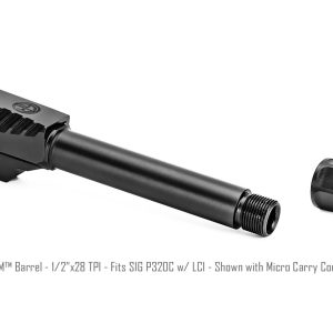 Alternative view of SIG® P320C – Threaded 1/2×28 – With Micro Carry Comp