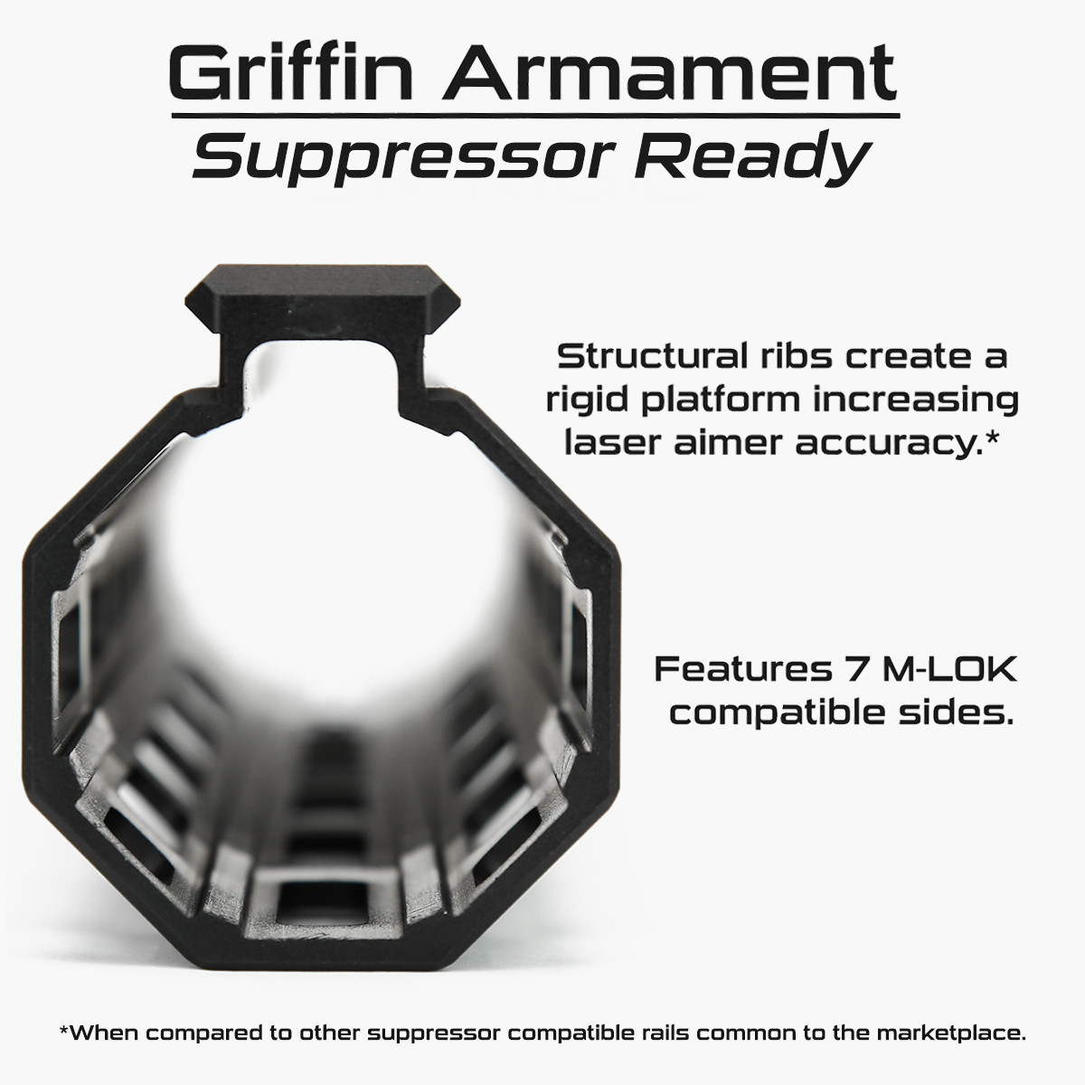 SR M-LOK Rail 13″ (Anti-Rotation) - Image 3