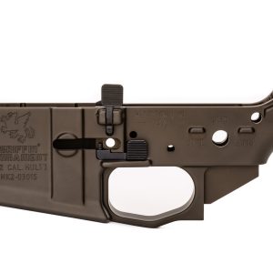 Alternative view of *BLEM* MK2 Ambi Stripped Lower Receiver (Terra Brown)