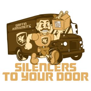 Silencers To Your Door™ Sticker