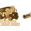 Silencers To Your Door™ Sticker - Image 2