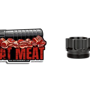 Alternative view of EAT MEAT Sticker