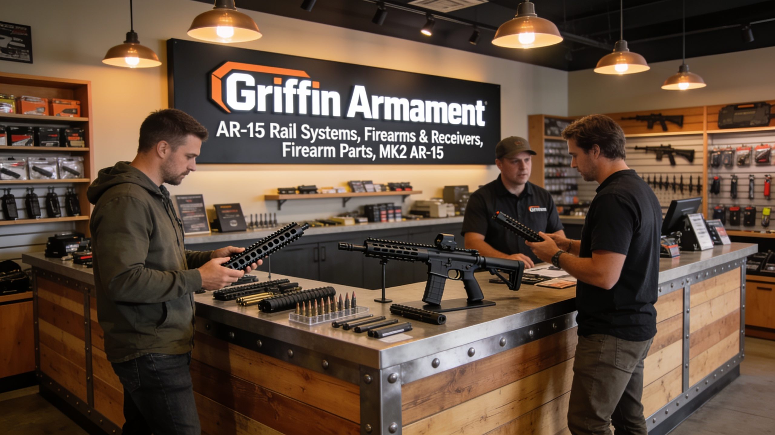 Griffin MK2 Lower and AR-15 Stripped Lowers